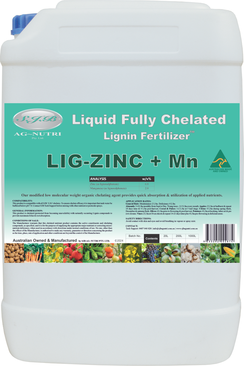 Zinc & Manganese Chelate Improve Your Nutrient Absorption SJB Ag Nutri